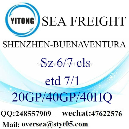 Shenzhen Port Seefracht Versand nach Buenaventura